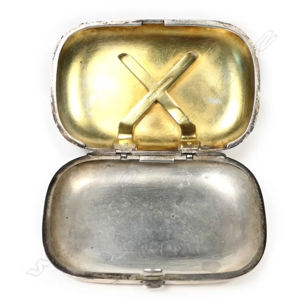 Kohn (Auckland) silver cigar case, Image 1++